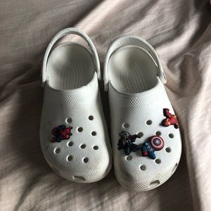 White crocs